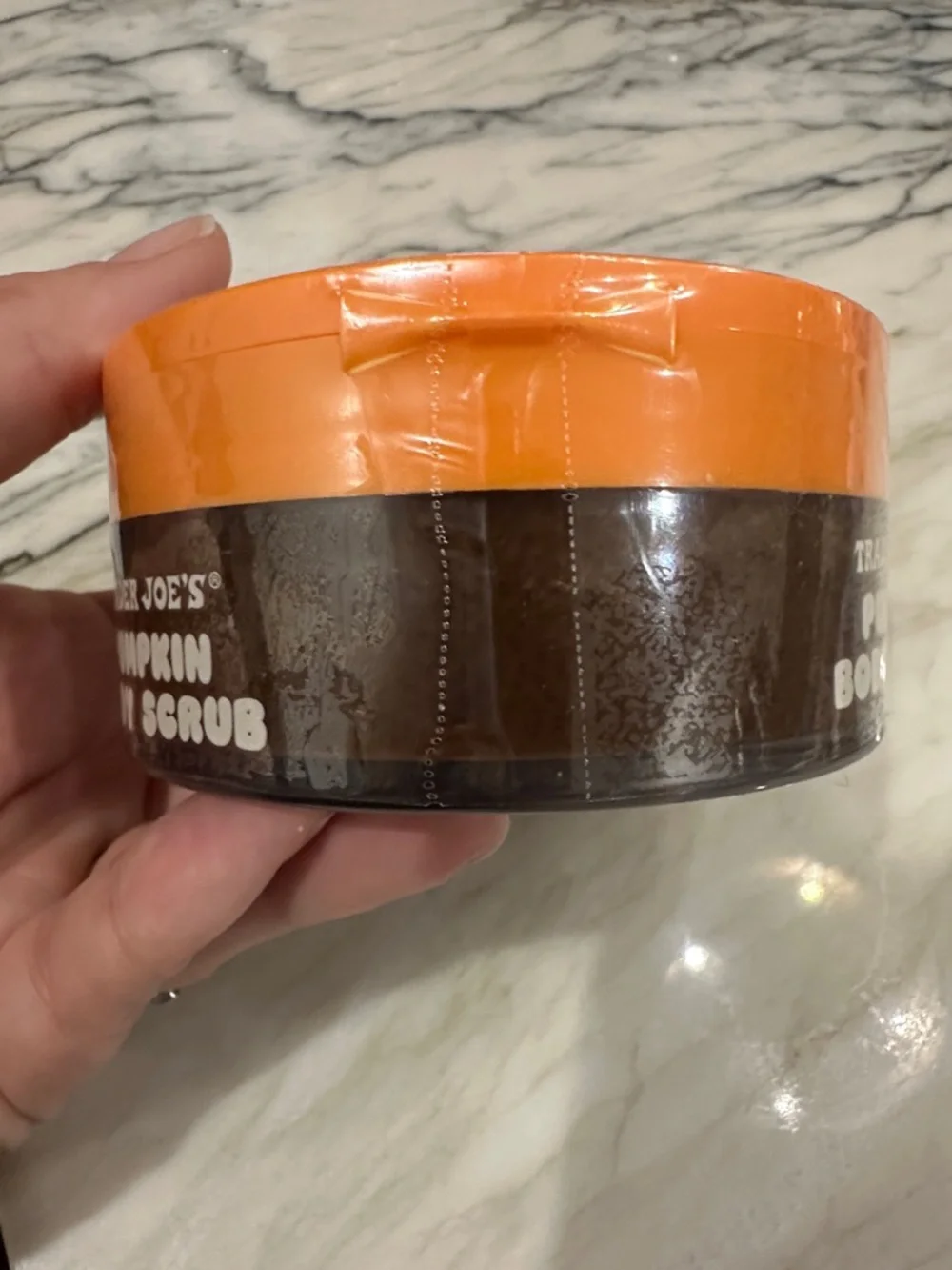 Trader Joe's Pumpkin Body Scrub NWT